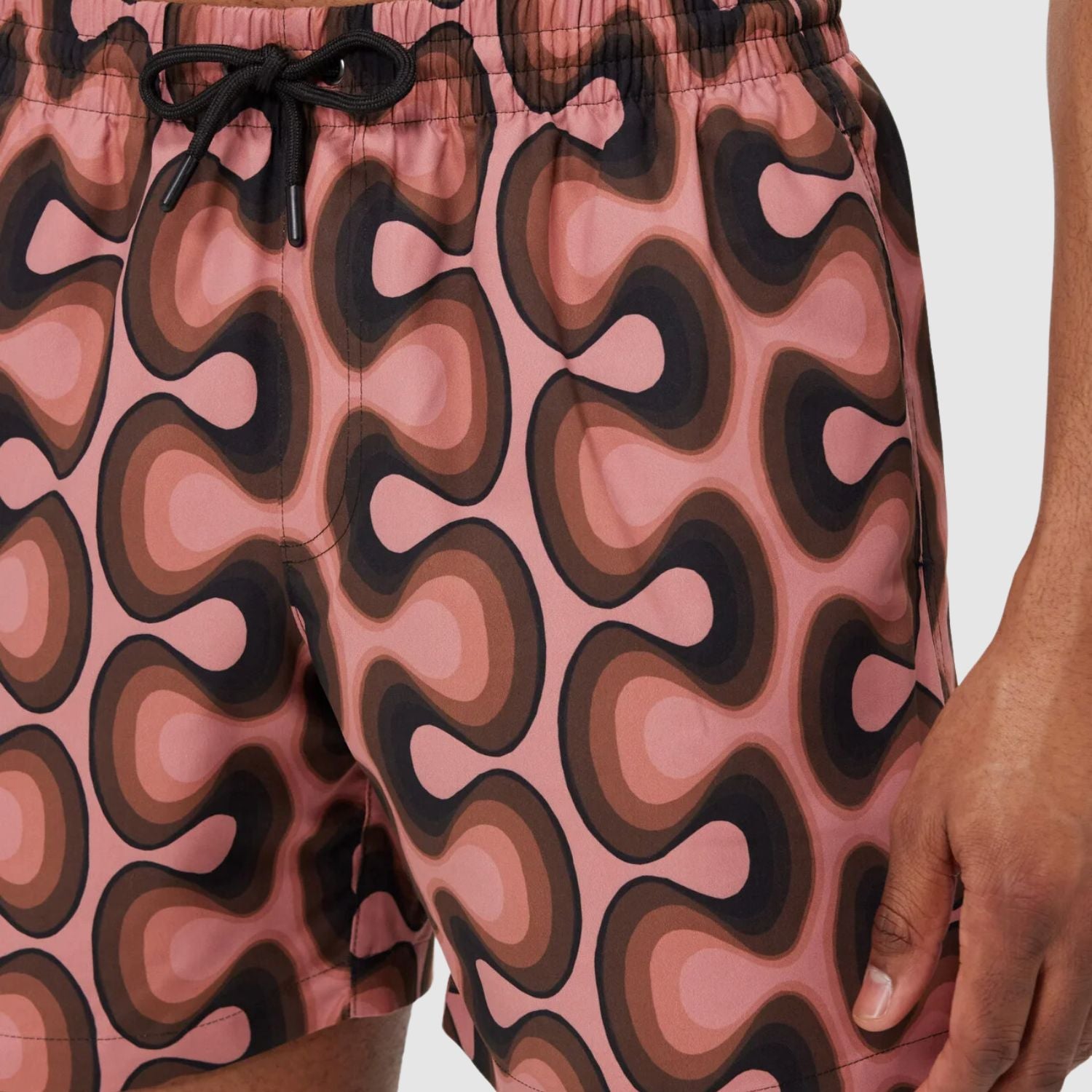 Dries Van Noten Phibbs Wave-Print Swim Shorts_DVNM243011