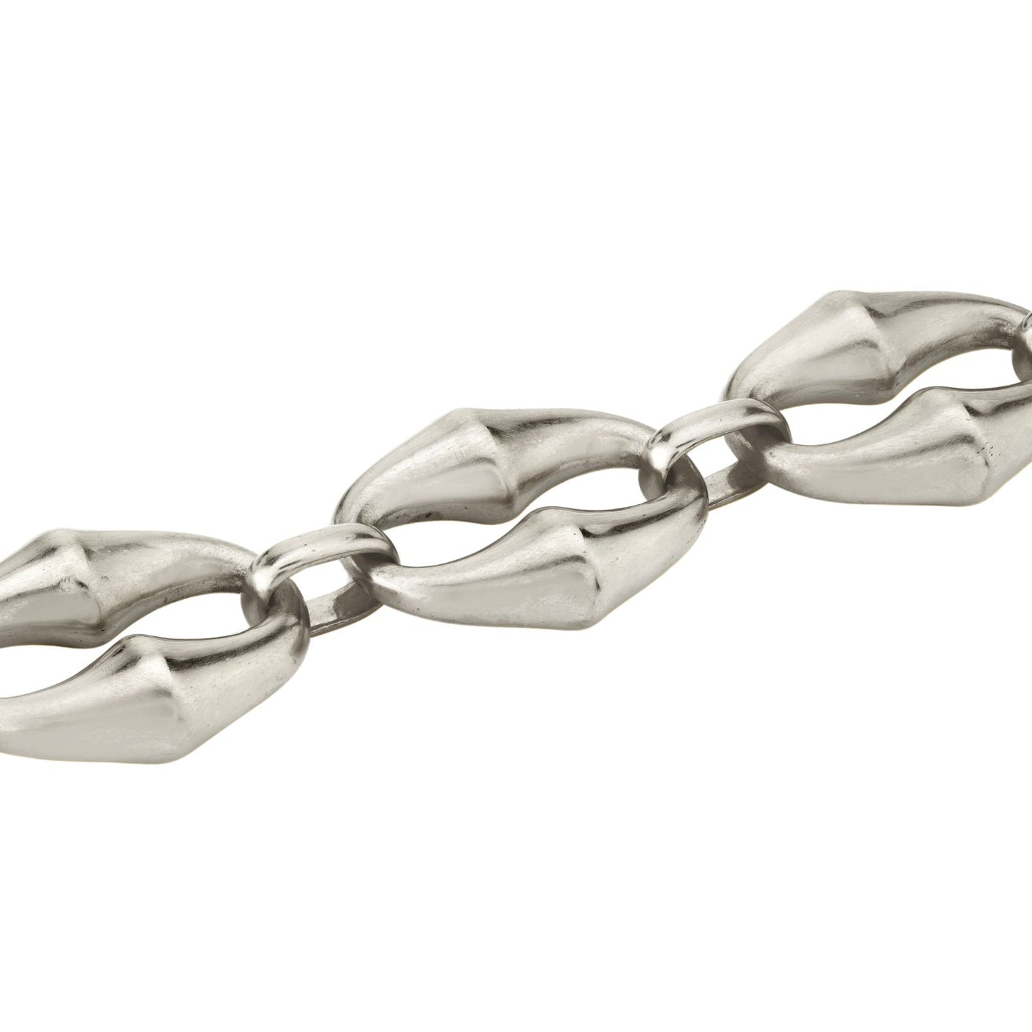 VRAM White Gold Chrona Mini Link Bracelet