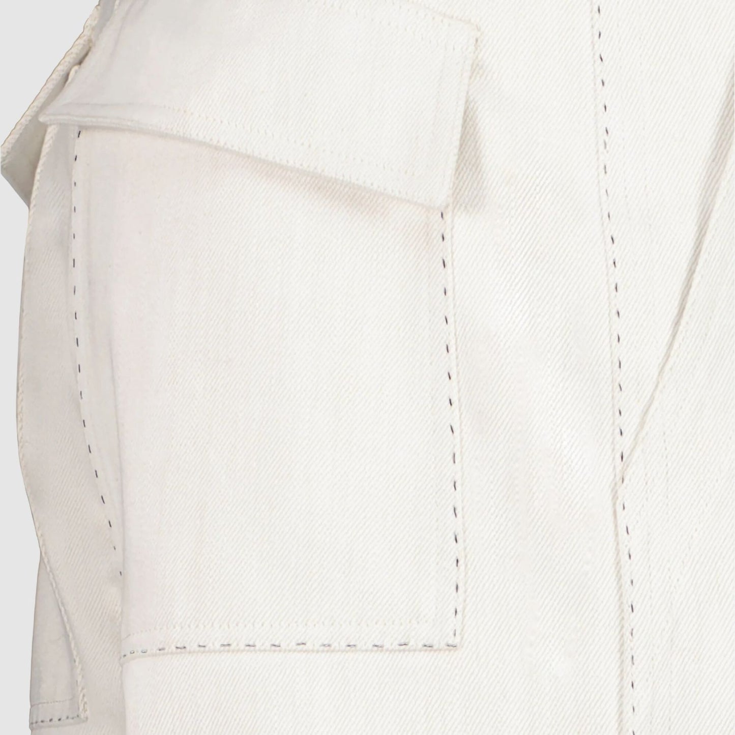 Punishment Paris Windshall Natural White Pants