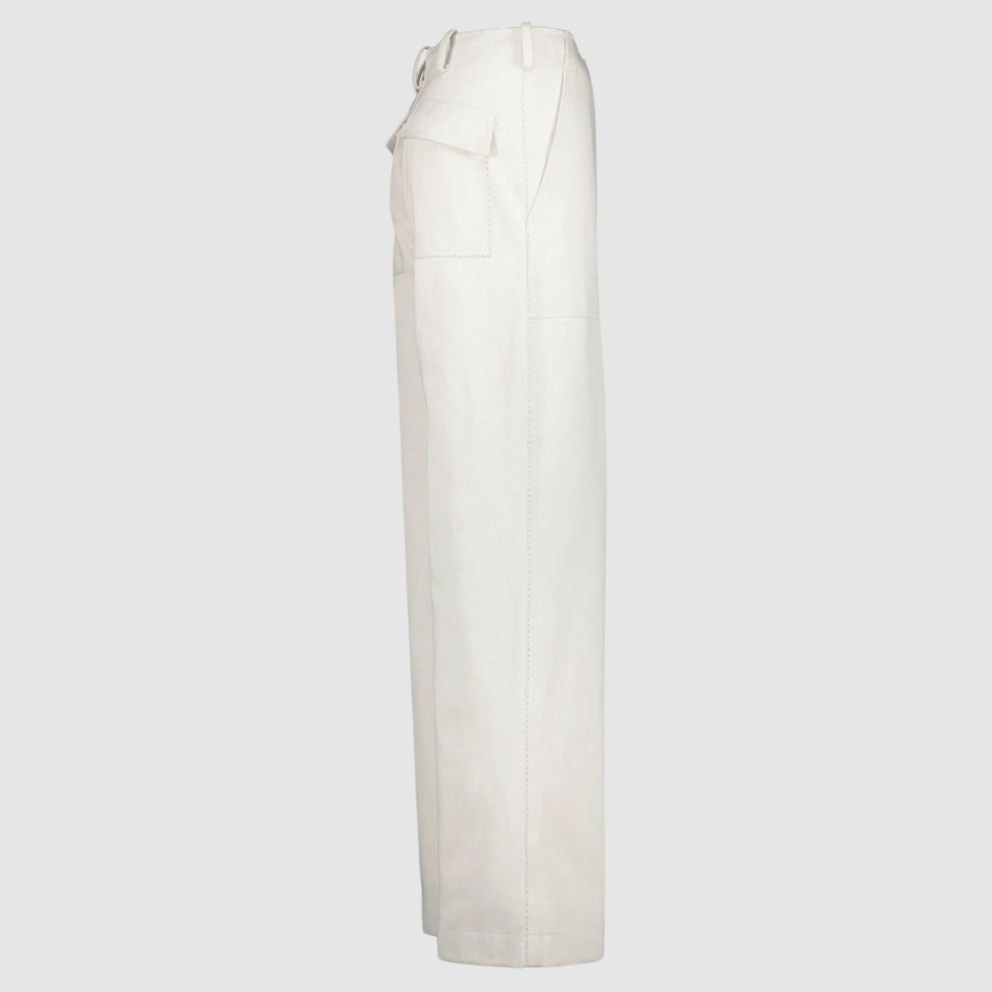 Punishment Paris Windshall Natural White Pants