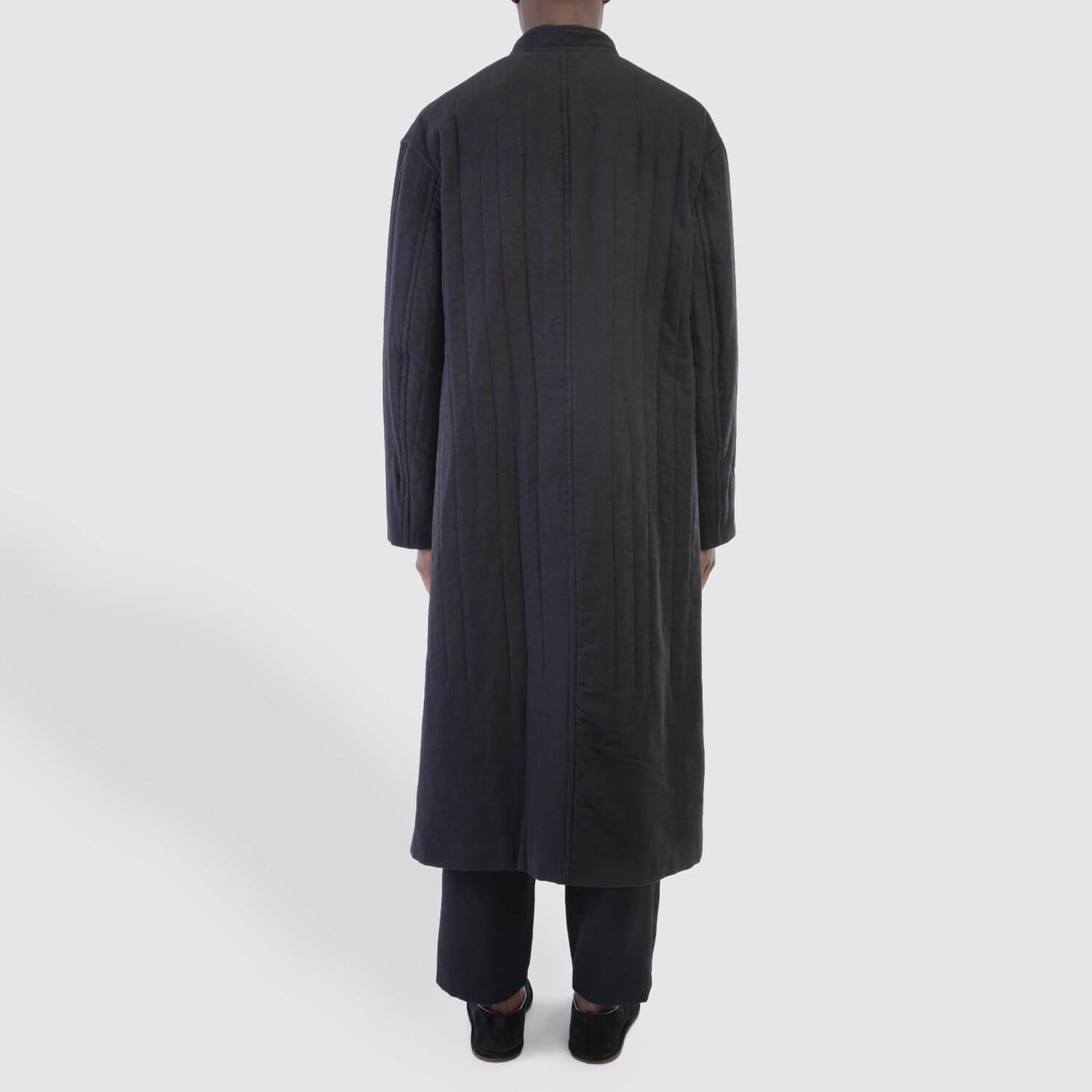 Yohji Yamamoto Long Coat Back View