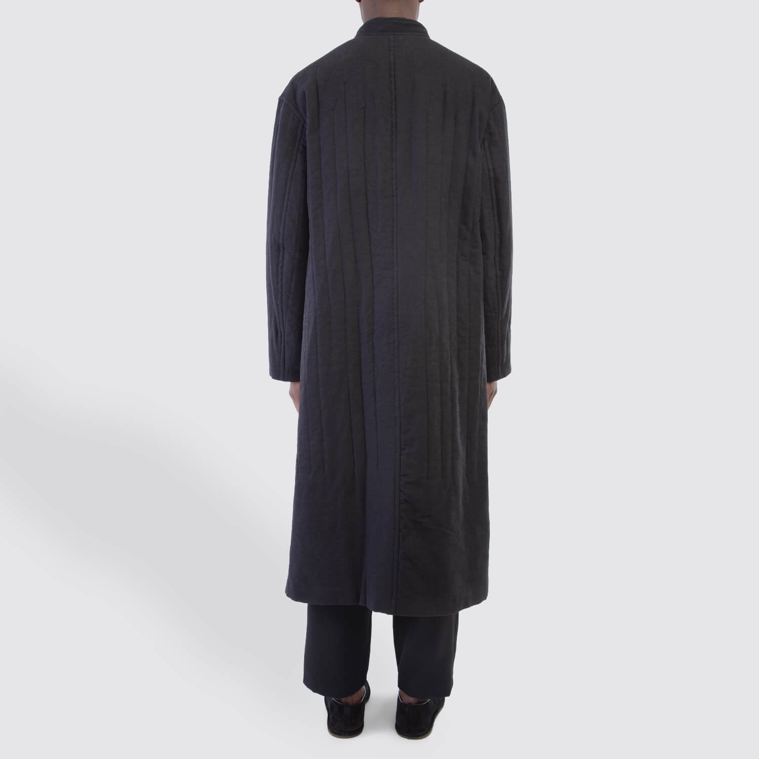 Yohji Yamamoto Long Coat Back View
