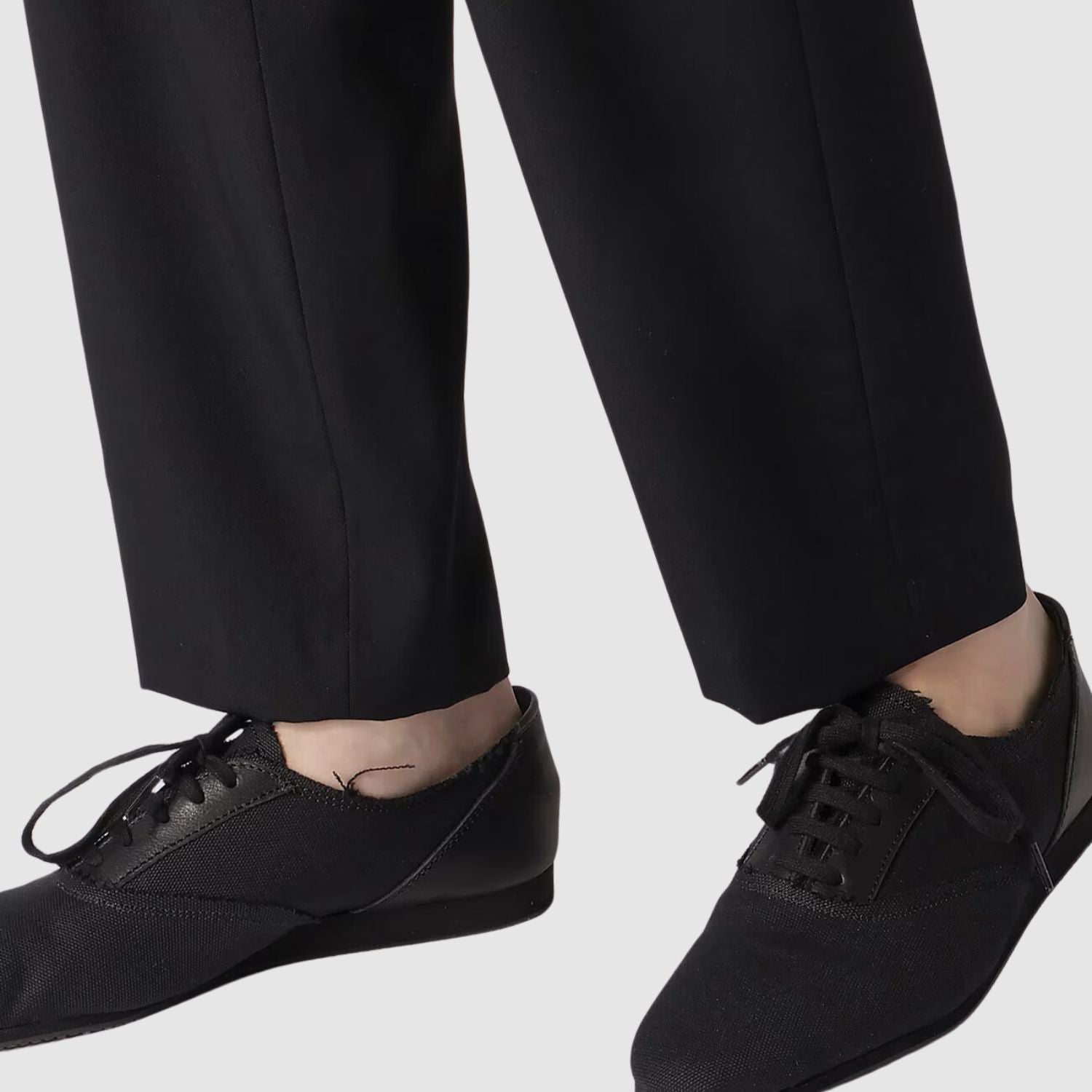 Yohji Yamamoto GABARDINE LOW-RISE BASIC PANTS_YAMW243003