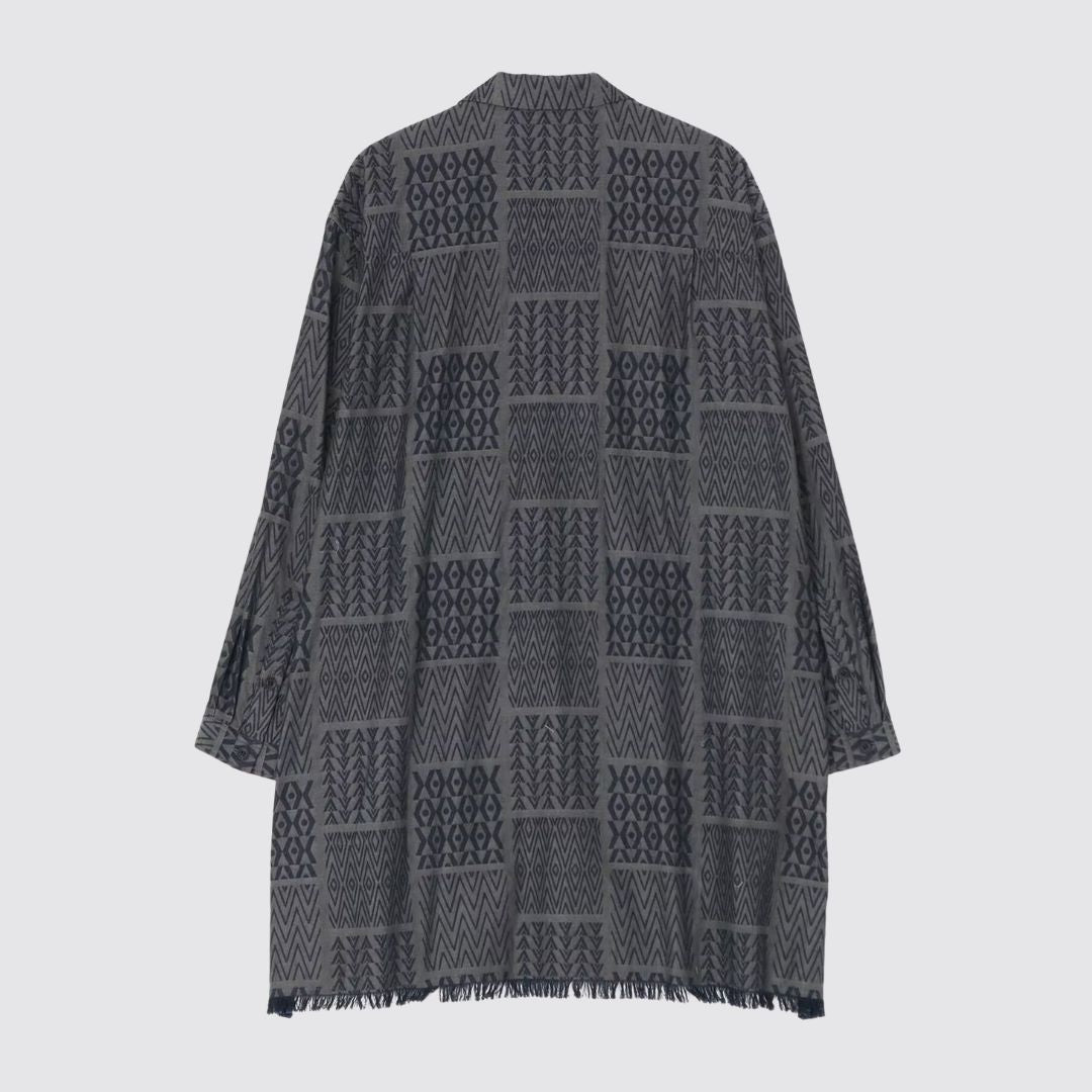 Yohji Yamamoto Open Collar PT Shirt Back View